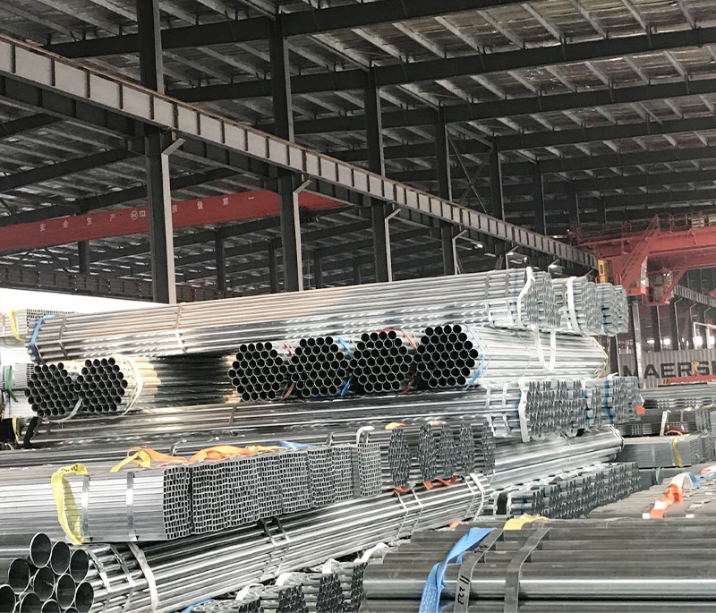 Galvanized pipe