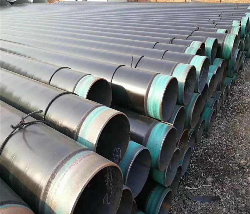 3PE/3LPE Three Layer Polyethylene DIN30670 Coating Steel Pipe for Oil and Gas Pipeline