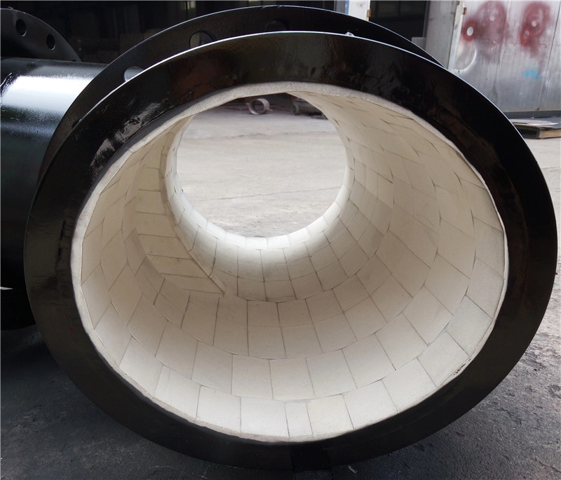 Super Wear Resistance Composite Alumina Ceramic Lined Steel Pipe