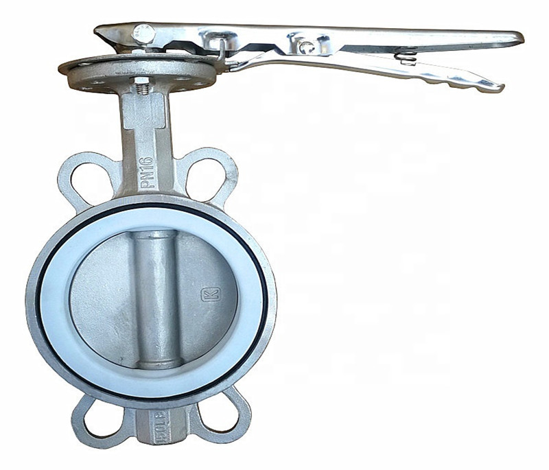 Cast iron rubber seat Butterfly Valve Water Type