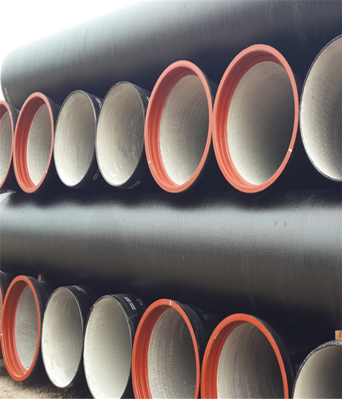 600mm restrain joint type di pipe ductile iron pipe repair