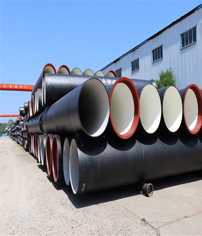 600mm restrain joint type di pipe ductile iron pipe repair