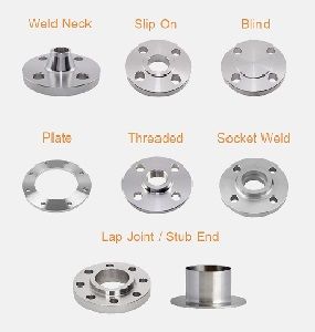 A List of Standard Types and Sizes of Flanges
